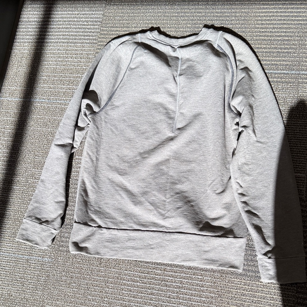 Gray Lululemon Crewneck Sweatshirt